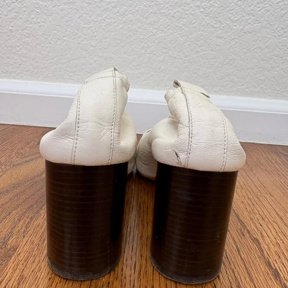 MADE IN ITALY leather heels - Picture 3 of 6